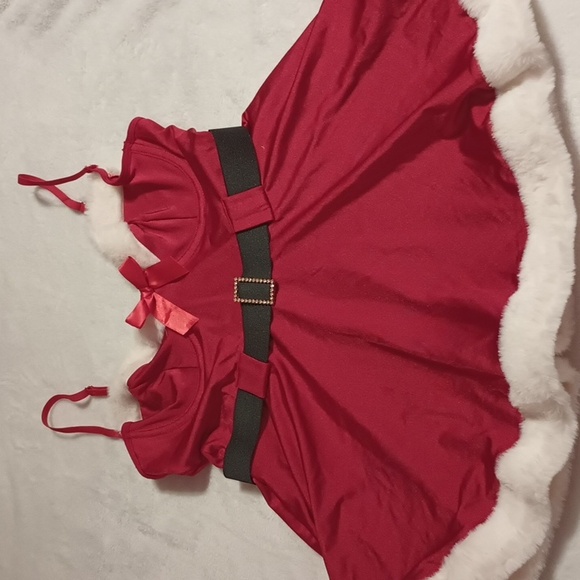 rslove Other - RSLOVE Red and White Santa Chemise